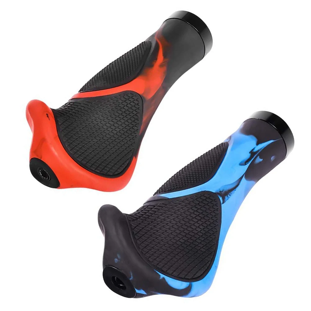 

Bicycle Grips Soft Rubber For MTB Mountain Bike Shockproof Anti-Slip Handlebar Cover Lock On Ergonomic Cycling Handle Bar Parts