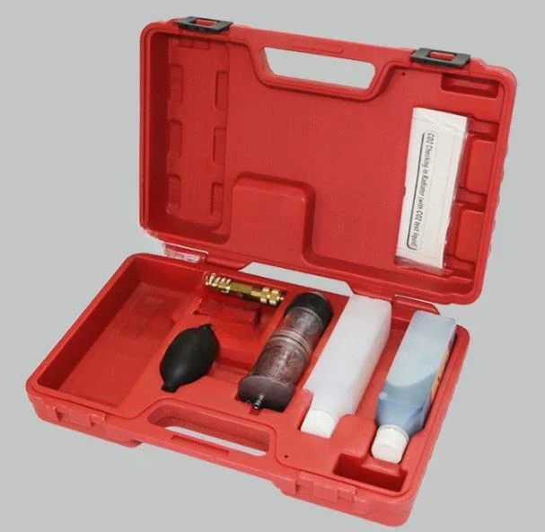 5-piece engine combustion chamber leak detection set liquid type tool device