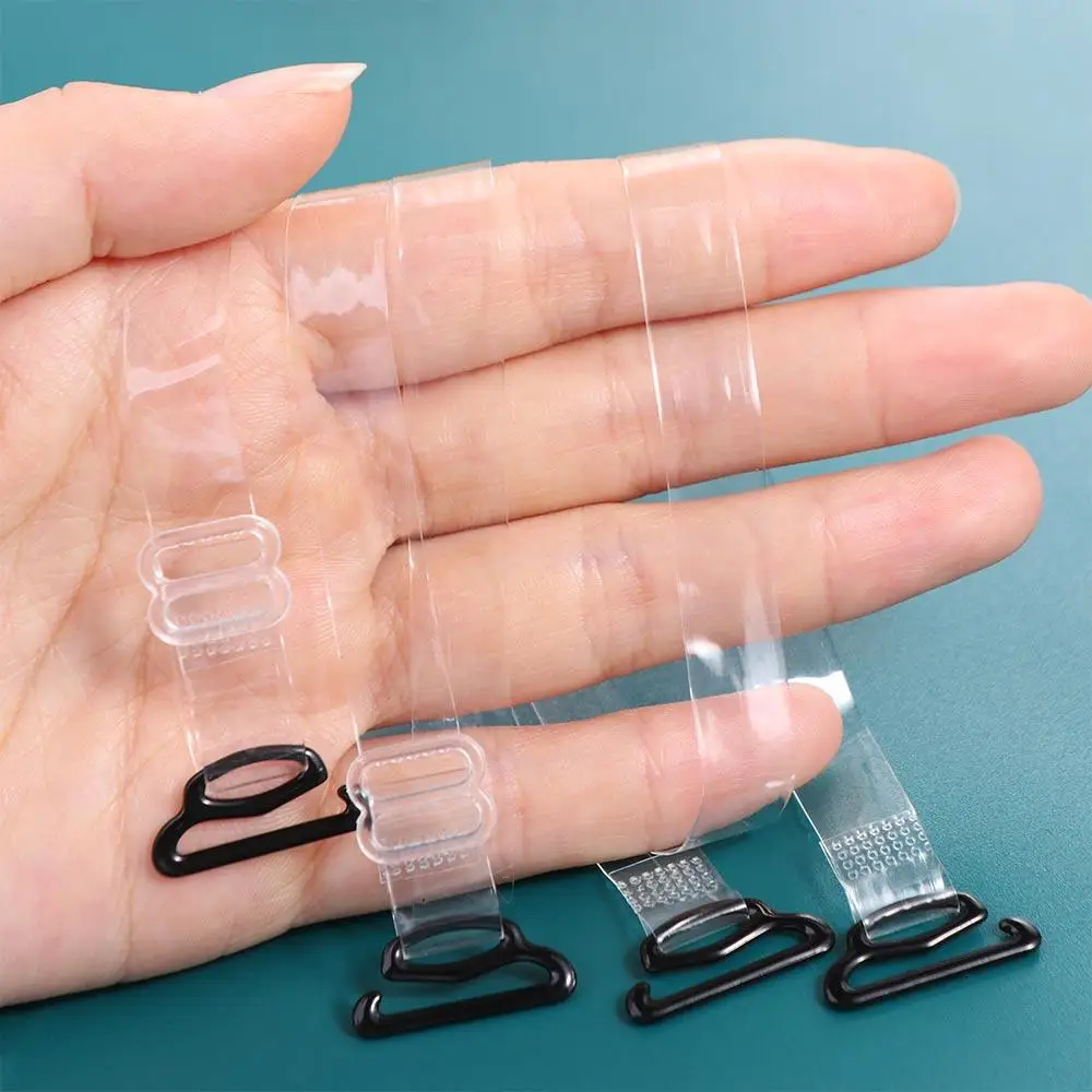 For Women Double Shoulder Strap Invisible For Girls Brassiere Straps Women Bra Belt Bra Accessories Transparent Shoulder Strap