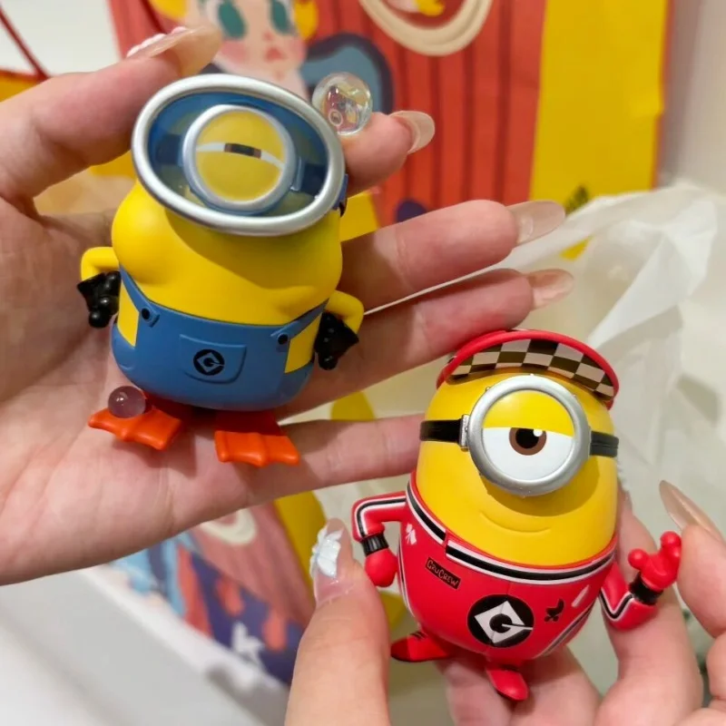 

Despicables Me 4 Anime Figure Minion Action Figure Doll Kawaii Tom Ron Gus Pvc Model Collectible Ornament Birthday Gift Kids Toy