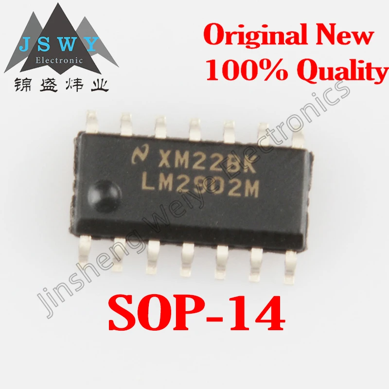 

10~30PCS LM2902MX LM2902M LM2902 SOP14 SMD Linear-Amplifier 100% Brand New Original