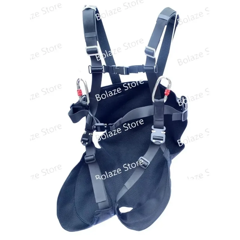 

No Flip Backpack/Flip Bag/Paragliding Main Hook/Steel Hook Paragliding Training Sitting Bag Ground Bucket Sliding Split Leg