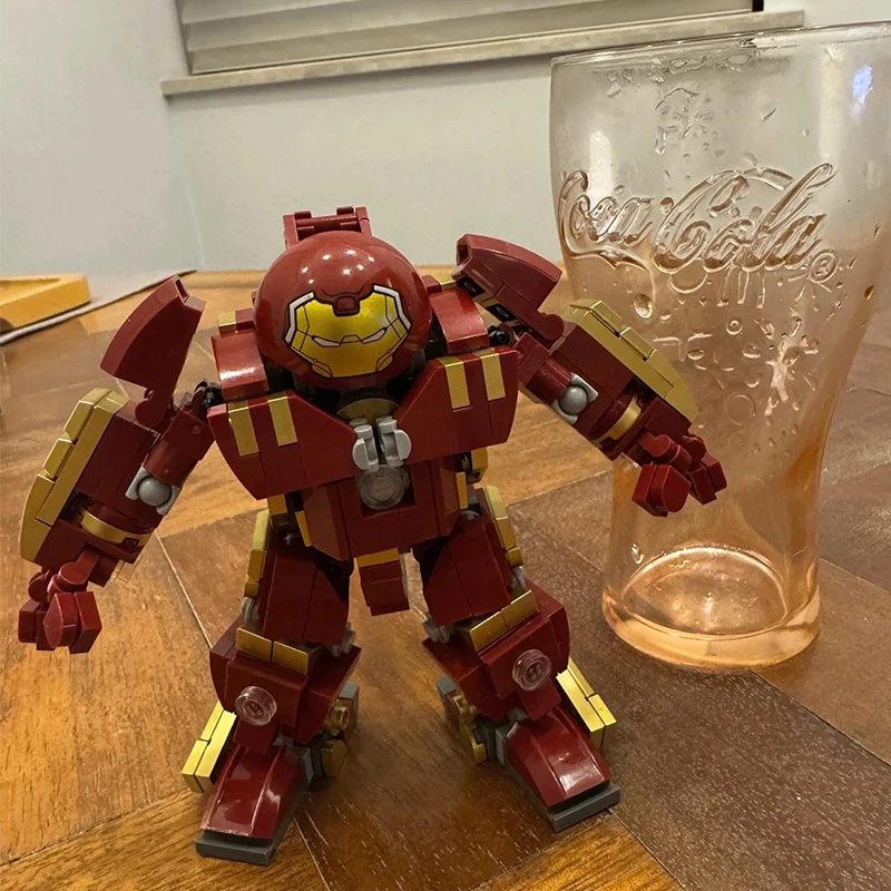 Anti-Hulk Mecha Model MOC Bouwstenen Superheld Film Randapparatuur Robot Kinderen Educatief Assemblage Speelgoed Cadeau & Decoratie