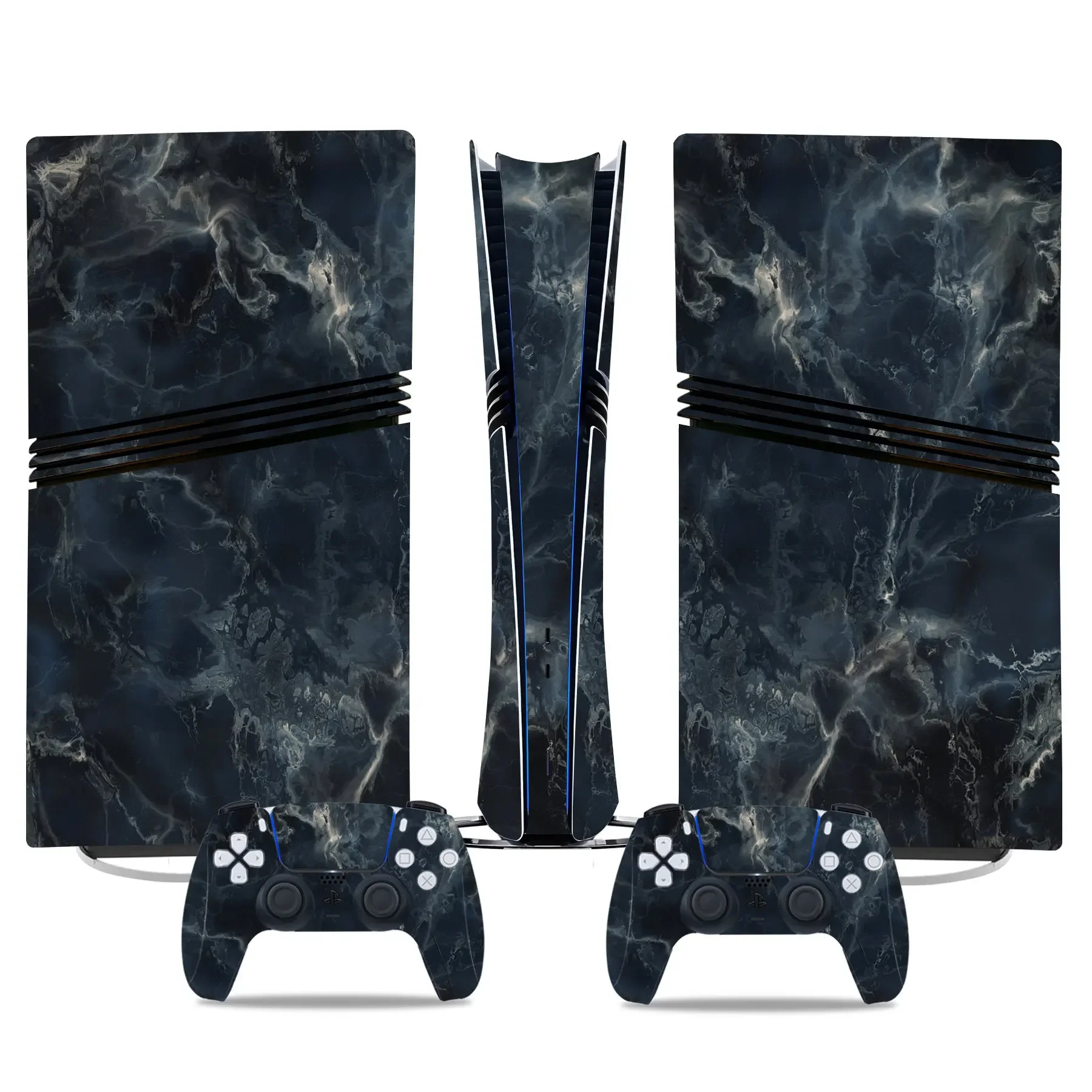 Skins para PS5 Pro Skin Digital Edition Consola y Controlador Cubierta Adhesivo Envoltura Vinilo Compatible con PS5 Pro Versión Digital