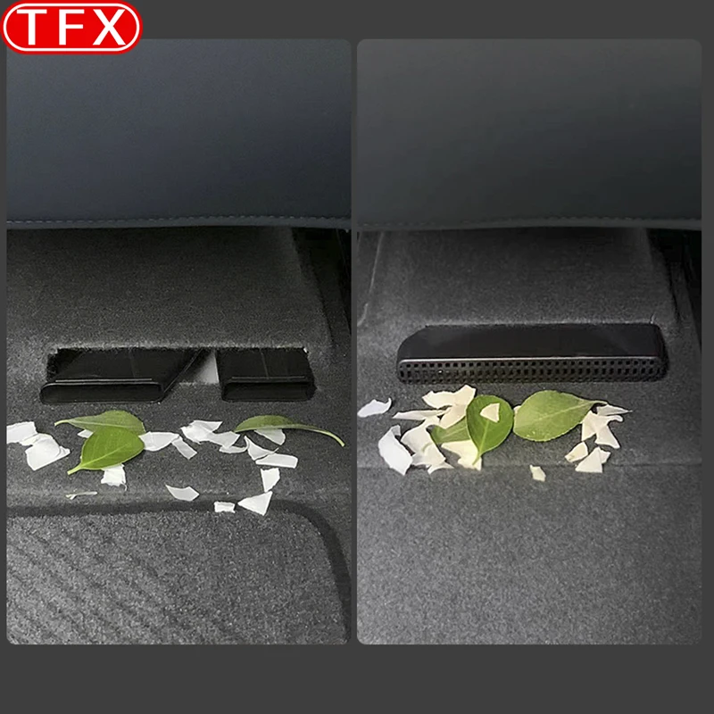 Per Zeekr X 2024 2023 Car Under Seat Air Vent Cover aria condizionata Vent copertura di protezione antipolvere accessori interni Auto