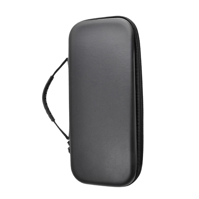 Bolsa para consoles jogos, estojo transporte à prova choque com compartimento para cartão, bolso malha, caixa à