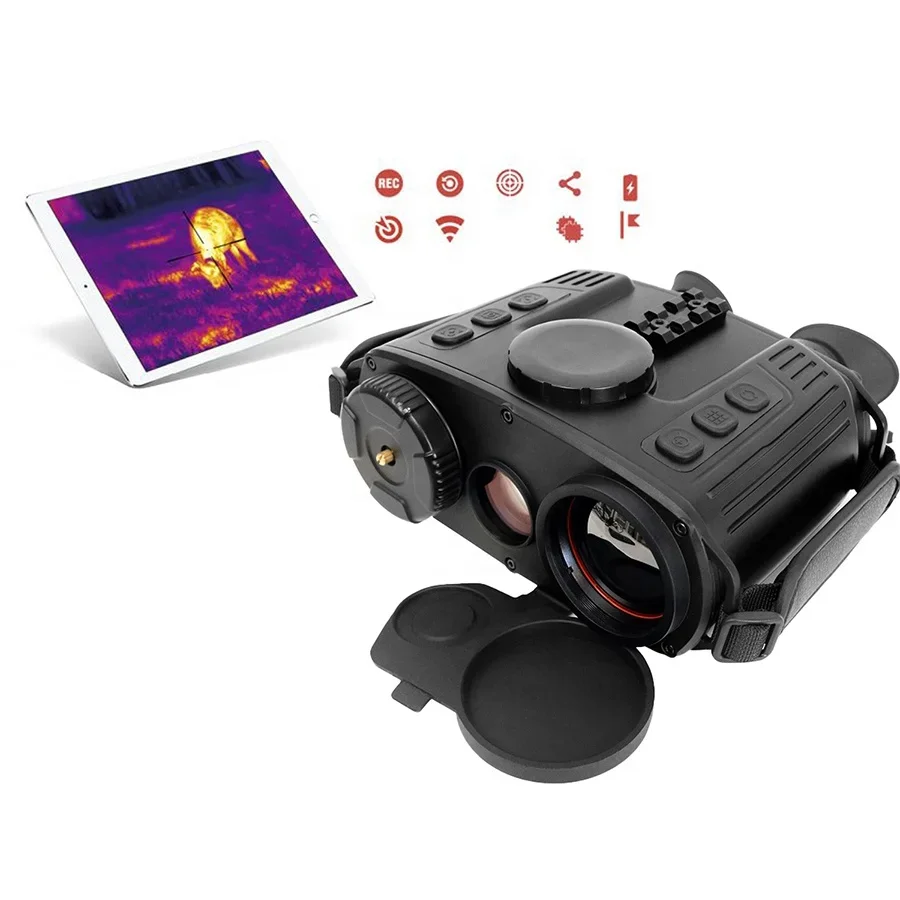 Hti C680 Long Range 8km Detector Uncooled Lwir Iiir Thermal Infrared Binoculars