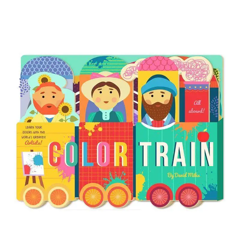 

Английская версия Color Train: Детские веселые книги для чтения