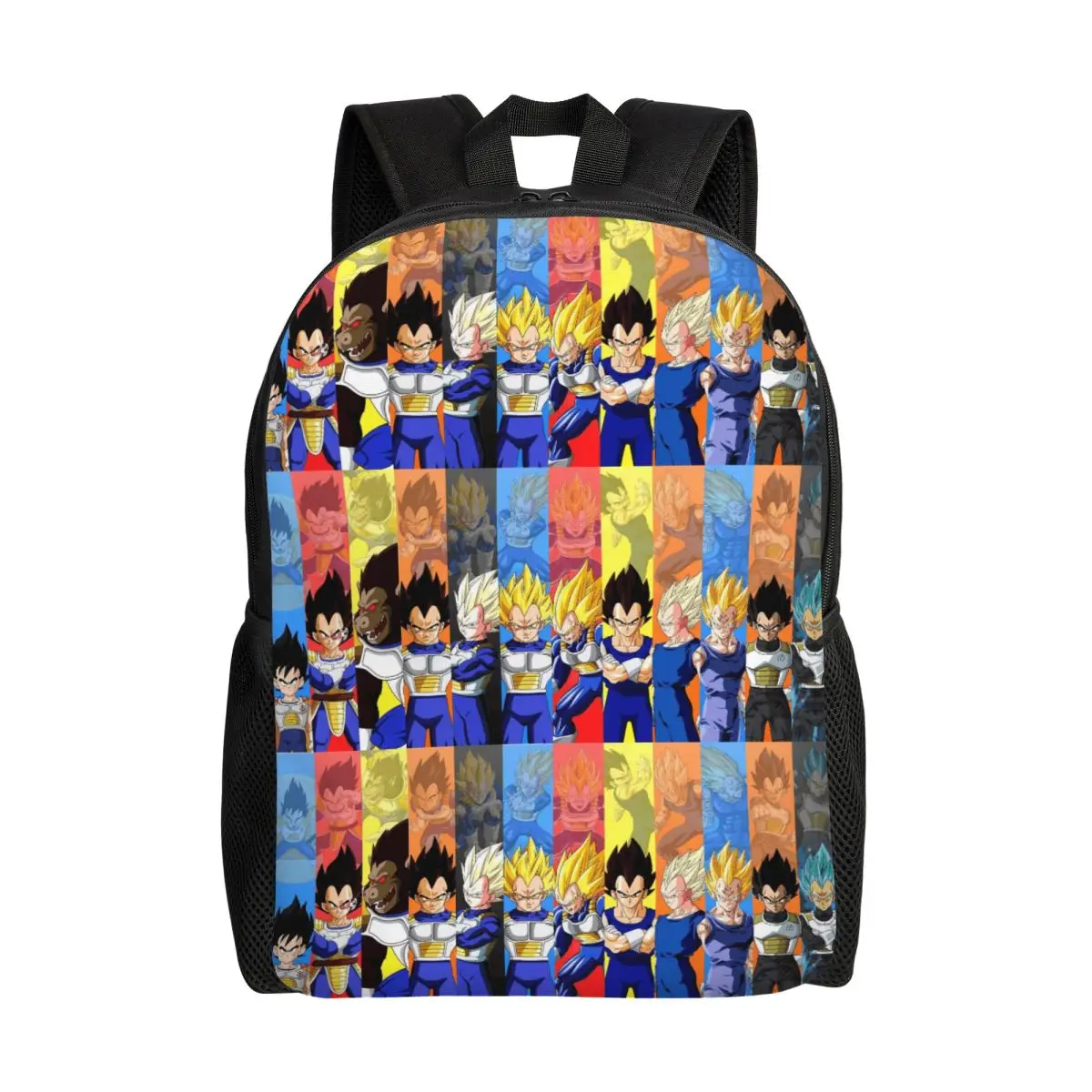 

Рюкзаки с 3D-принтом V-Vegetaes для девочек и мальчиков, школьные, студенческие, дорожные сумки в стиле манга, сумки для книг для мужчин и женщин, подходит для 15-дюймового ноутбука