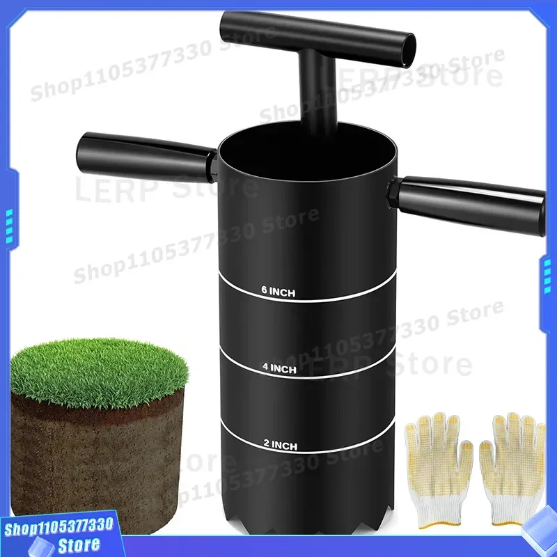 Portable Golf Hole Cutter Puncher Tool for Course Maintenance Accessories New Design Durable Metal Cup Hole Maker for Green