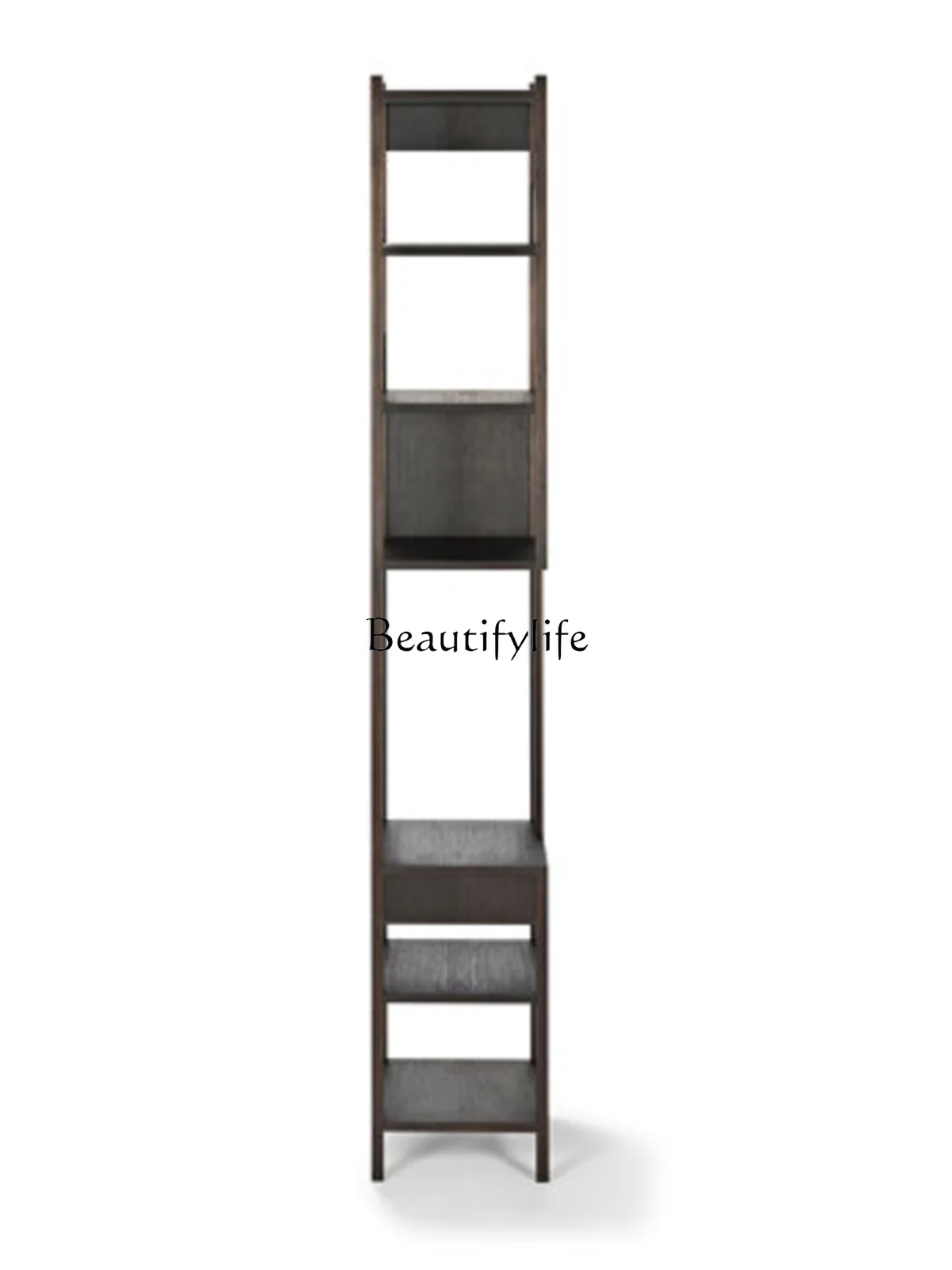 High-End Custom Silent Style Floor-Standing Rack Solid Wood Wall Creative Stand