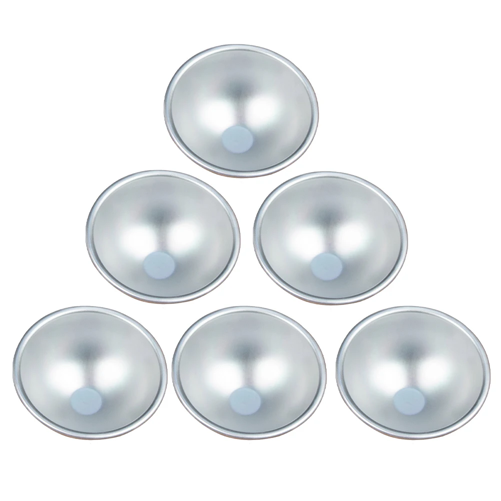 

6 Pcs Aluminum Alloy Bakeware Baking Mold Nonstick Mini Muffin Cup Tartlet Tray Dessert Cake Pan Uniform Heat Conduction Easy