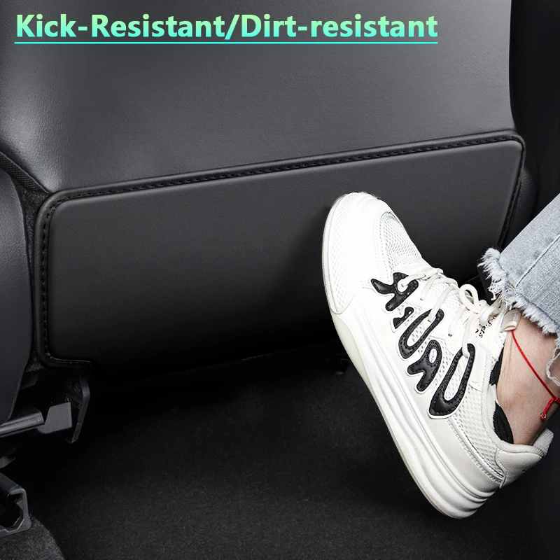 Car Seat Anti Kick Mat For Toyota Prius XW60 2023 2024 Car Seat Backs Protector Pad Microfiber Leather Protection Cover