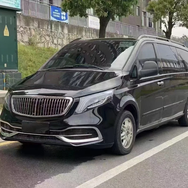 Suitable for 2011-2015 Mercedes-Benz Viano Old to New Maybach Full Body Kit Front Rear Bumper Hood Headlights