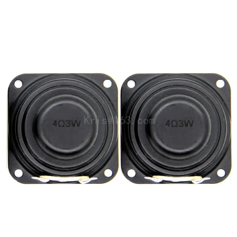 Replacement 40mm Internal Speaker 3W 4Ohm Speaker for Home Projects