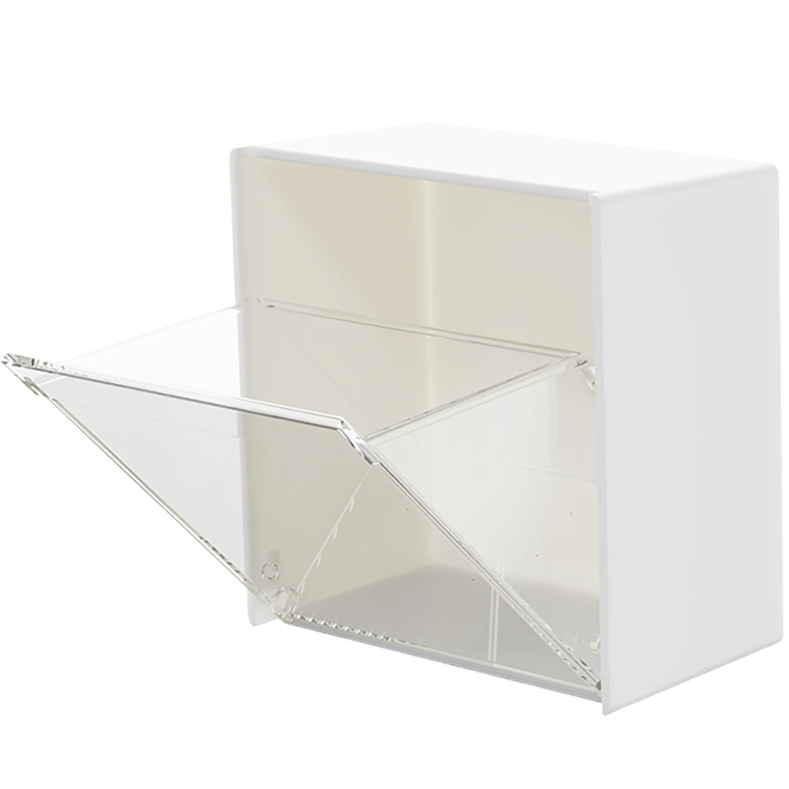 Petite Boîte de Rangement Auto-Adhésive, Boîtier d'Évaluation Mural à Rabat, Multifonction pour 03/Life, Durable et Durable