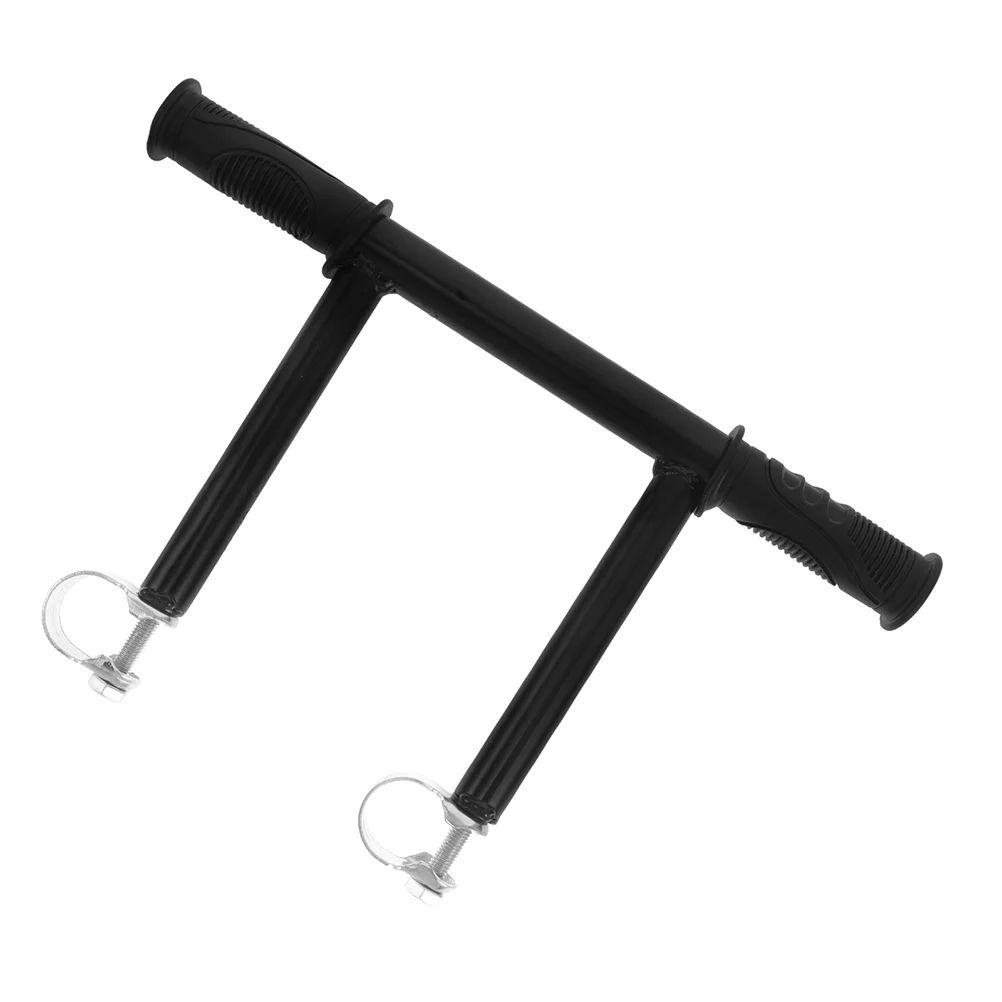 Baby Stroller with Raised Armrests Attachment Stainless Steel Pushchair Handle Wagon
