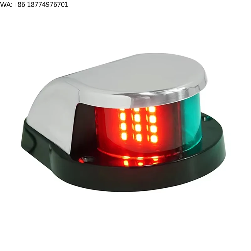 

Оригинальный двухцветный носовой фонарь для морских судов, светодиодный навигационный фонарь 12VDC, морские светильники