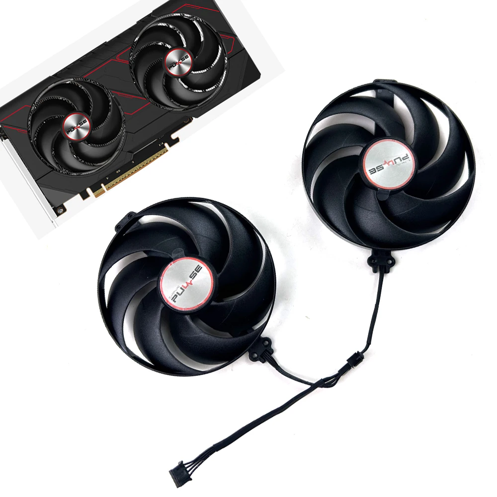

NEW Cooling Fan 90mm 4pin CF9015U12S RX9070 XT 9060 GPU FAN For SAPPHIRE PULSE RX9070 9060 video card fans