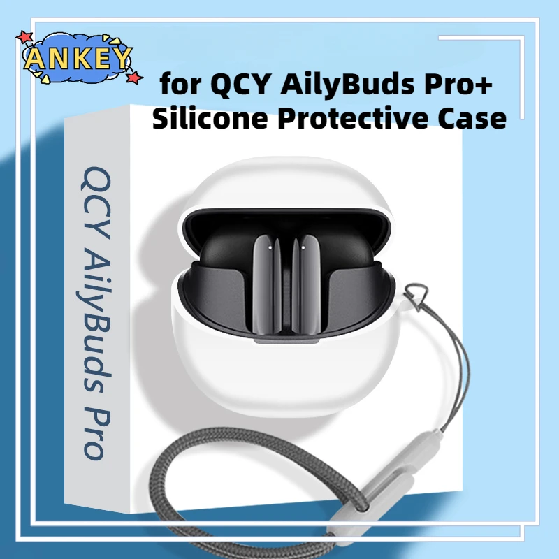 Для QCY HT10 AilyBuds Pro + ANC чехол, защитный нейлоновый ремешок, мягкий чехол, пылезащитный рукав, ремешок для ручной веревки, аксессуары Для QCY HT10 AilyBuds Pro + ANC чехол, защитный нейлоновый ремешок, мягкий чехол, пылезащитный рукав, ремешок для ручной веревки, аксессуары