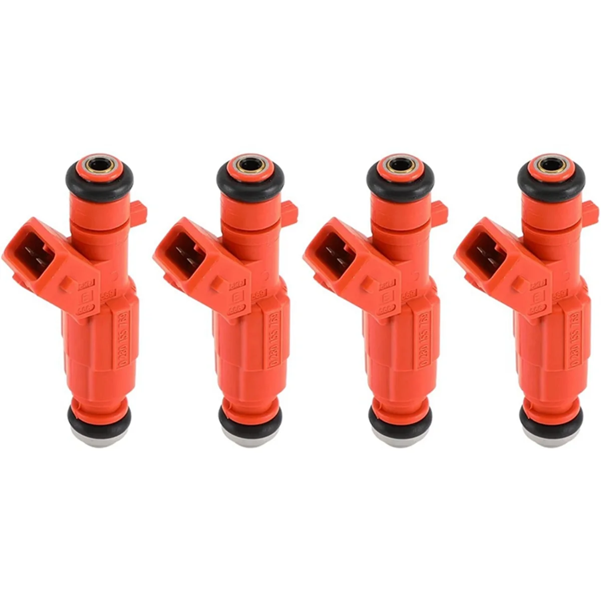 4PCS Fuel Injectors for Alfa Romeo 156 147 1.6 2.0 2002-2004 0280155769 Fuel Injector Nozzle Car Auto Parts