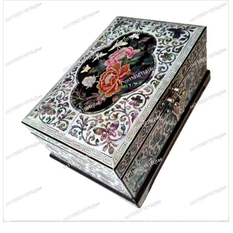 For Handmade Lacquer Jewelry Box, Lacquer Jewelry Box, Wedding Gift Jewelry Storage Box