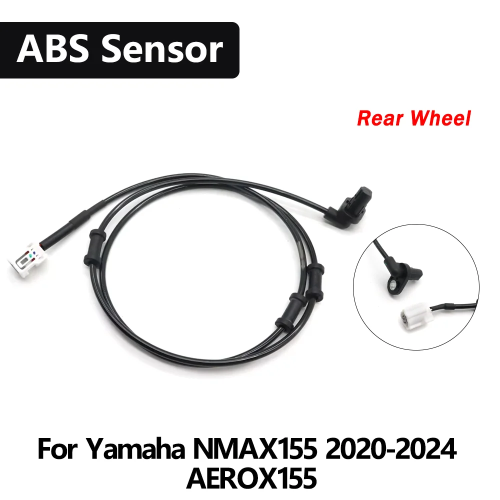 Sensor de Velocidad de Rueda Trasera ABS para Yamaha NMAX155 NMAX 155 NMAX-155 2020 2021 2022 2023 2024 AEROX155 AEROX-155