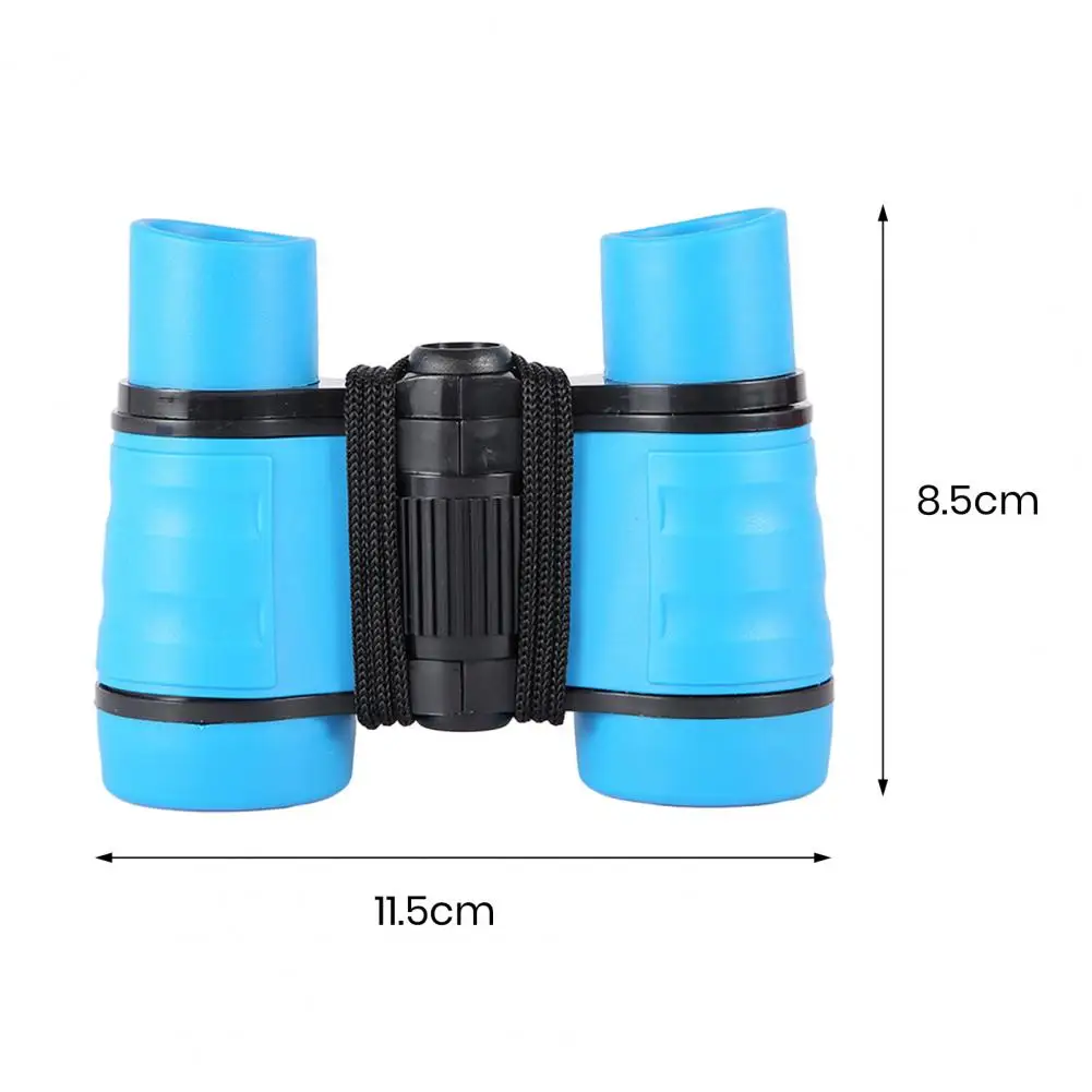 Safe Durable Binoculars Colorful Handle Binoculars for Kids 4-8 Years Old Outdoor Toy for Bird Watching Exploring Camping