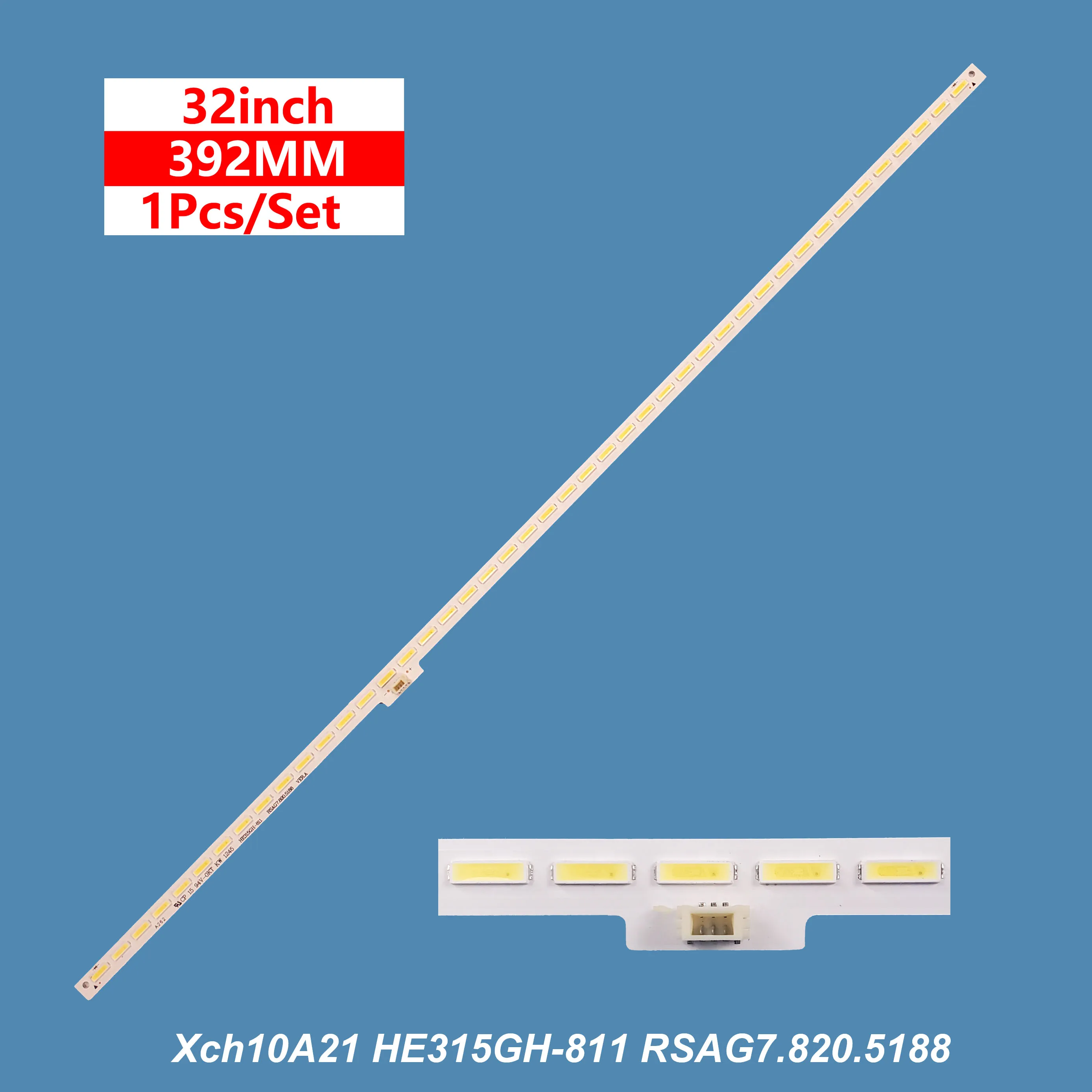 Светодиодная подсветка HE315GH-811 RSAG7.820.5188 VERA для LED32K360 LED32H130 44LED для 32-дюймового телевизора светодиодная 1 шт./компл. HE315GH