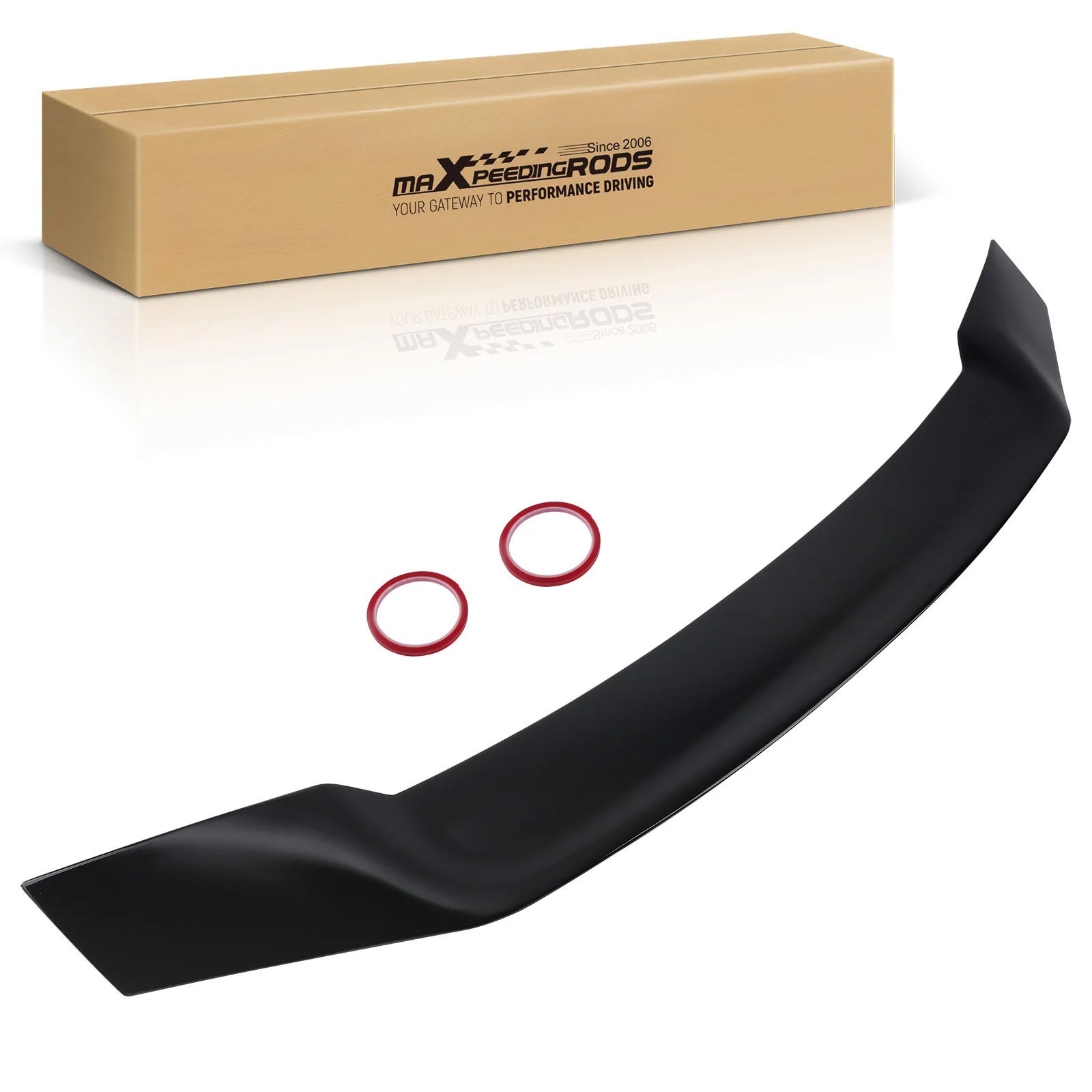 

Black ABS Plastic Trunk Lip Spoiler Wing for Kia K5 5th Gen 2021-2023 2024