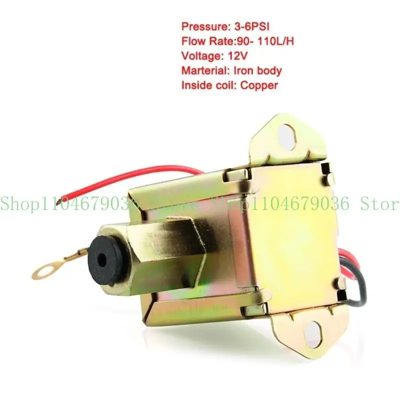 

652F 40106 40107 40104 Car 12V Diesels Petrols Facets Square Electric 2x Unions + InLine Filter Petrols