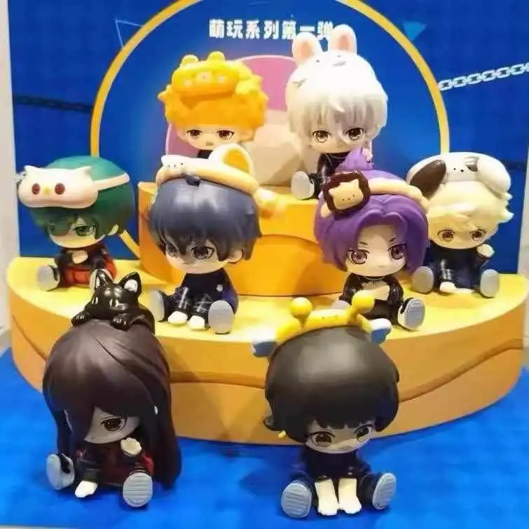 

Mele Weimei Blue Lock 1st Series Blind Box Mystery Box Q Version Anime Figures Cute Animal Hat Style Collectible Surprise Toy