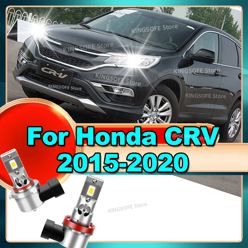 

2/4 шт. светодиодные фары Canbus 30000LM, автоматическая лампа Plug and Play 6000K для Honda CRV 2015 2016 2017 2018 2019 2020