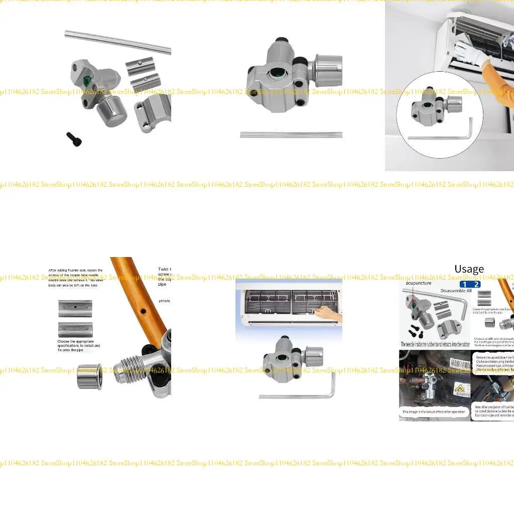 

Q2Q4 BVP31 Охлаждающие игольчатые клапаны Проверка холодильника с ключами