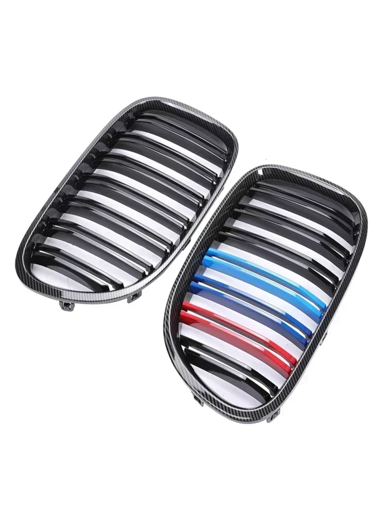 Front Bumper Facelift M Color Grills Fender Side Racing Grille For BMW 7 Series F01 F02 2008-2015 730d 740d 750d Accessories