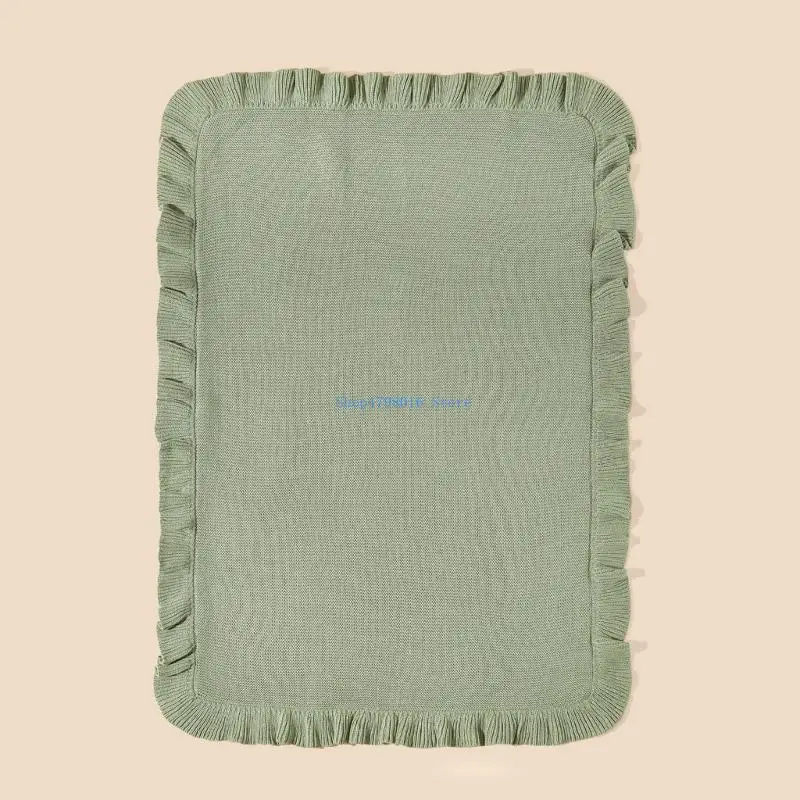 شتاء كشكش قطني بلف ناعم وتنفس السرير بطانية الخريف الشتاء