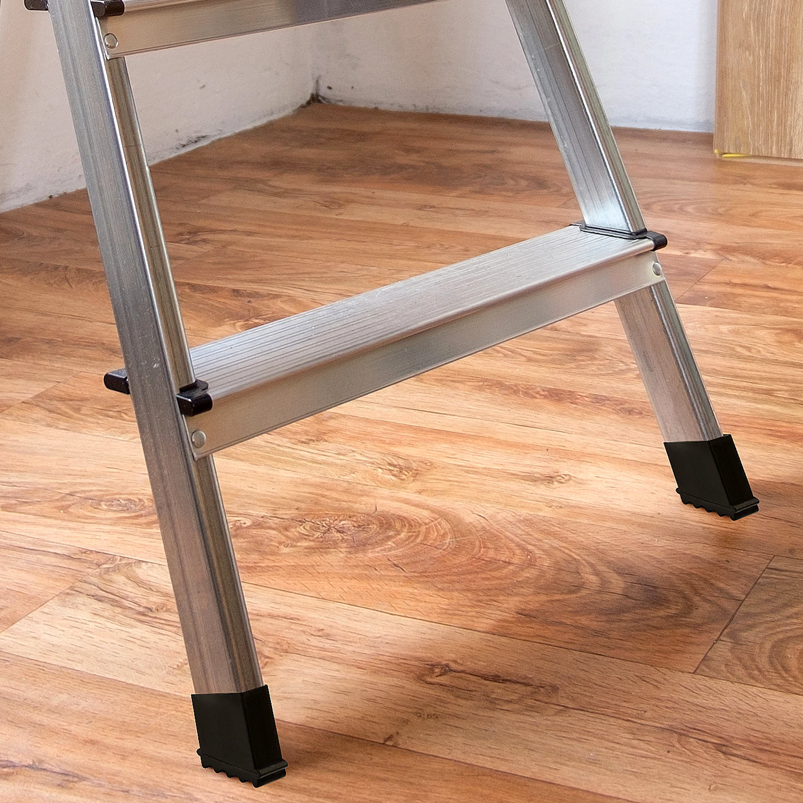 4 pezzi piedini antiscivolo copertura protettiva per gambe della scala coperture in gomma set da cucina di ricambio antiscivolo tappetino