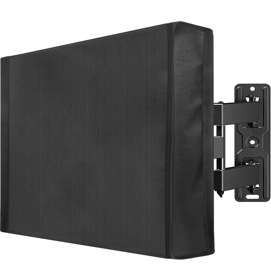 

Outdoor TV Cover Weatherproof with Bottom Cover for 6065 inch TV, Waterproof and Dustproof TV Screen Protectors with Remote Cont