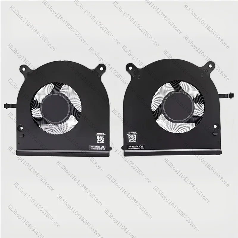 

New CPU GPU Cooling Fan for Dell XPS 16 9650 08GVMH 0F966V DC5V