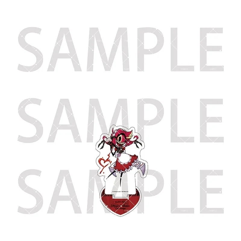 أنيمي "فندق هازبين" 15 سنتيمتر الاكريليك ستاندي-تشارلي مورنينجستار والاستور ، عيد الميلاد مكتب الديكور هدية عيد ميلاد لصديق #5