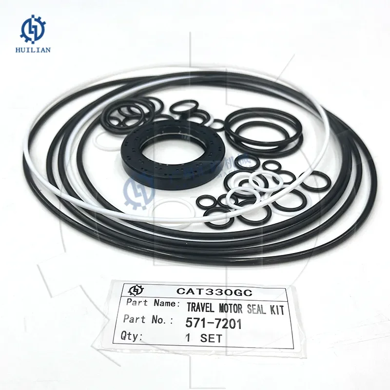 

5717021 330GC Excavator Oring Kit 571-7021 Travel Motor Seal Kit for 330 330GC 320D E330 E320C Excavator Parts