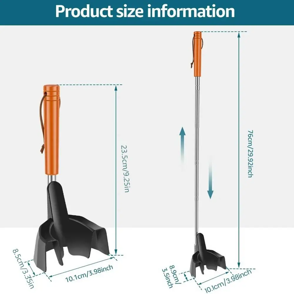 لبيسة حذاء بمقبض طويل متينة بدون ثني فوق لبيسة الحذاء التلسكوبية قابلة للتعديل بدون دعامة لرفع الأحذية