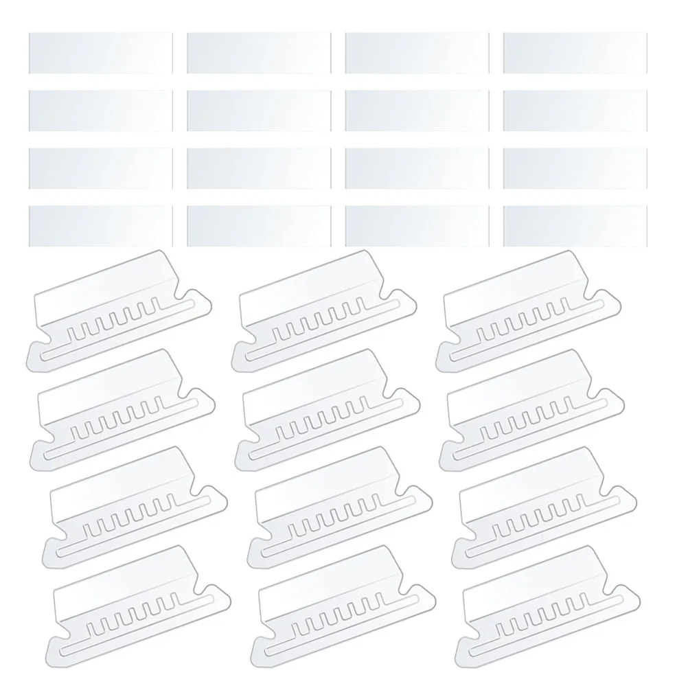 100Pcs File Folder Tabs Small Hanging Detachable Filing Labels File Identification Index Tabs Office Organizer