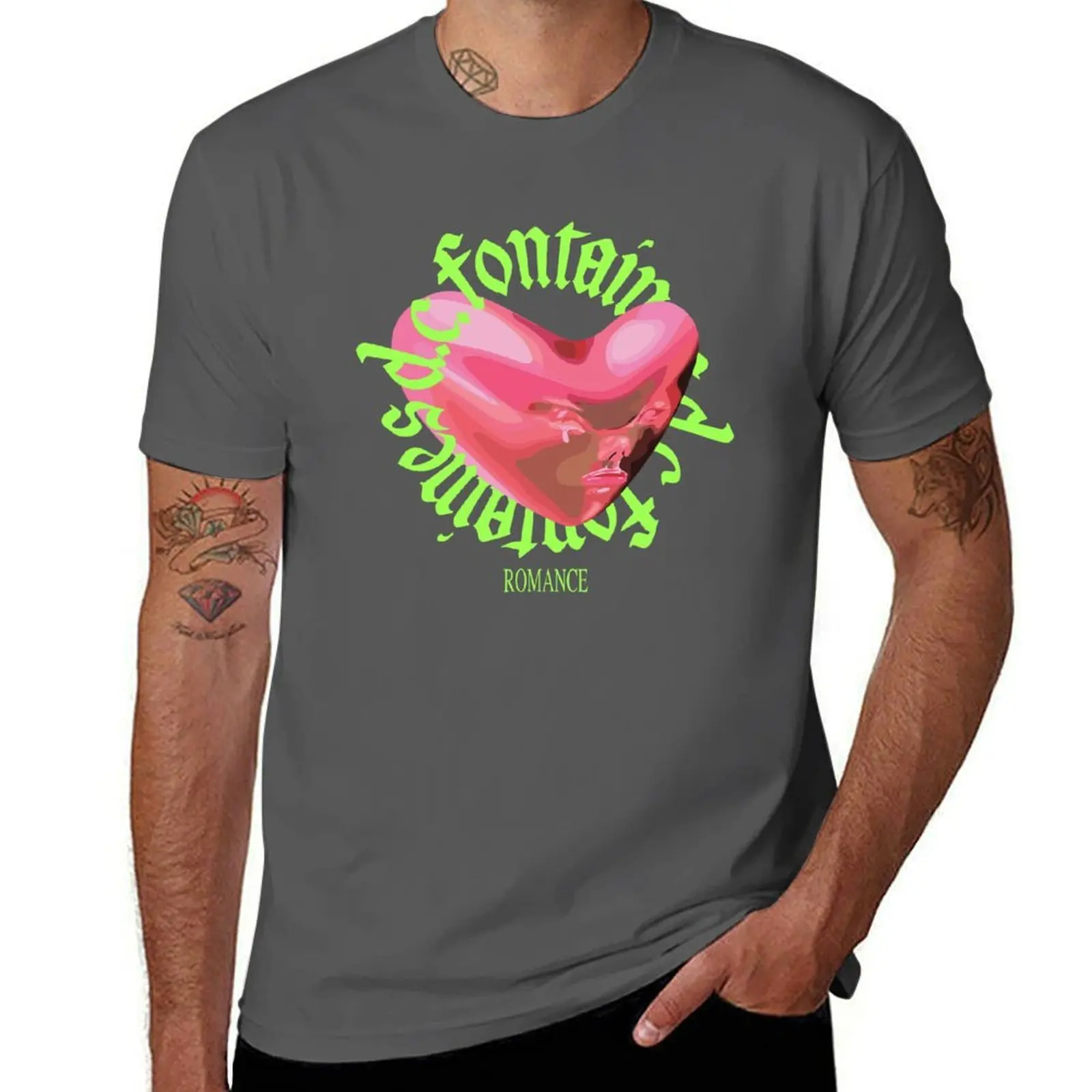 

Romance T-Shirt Classic Print Short Sleeve Shirt