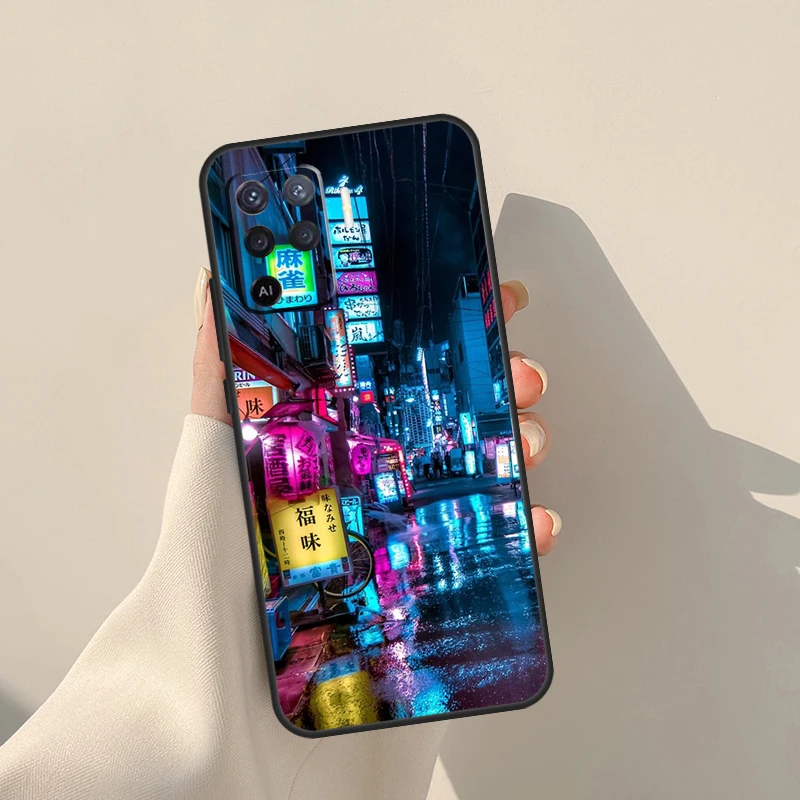 نيون طوكيو أليز في الليل الحال بالنسبة ممن لهم A17 A57 A77 A60 A80 A40 A18 A38 A58 A78 A98 A96 A76 A16 A94 A74 A54 A15 A5 Pro