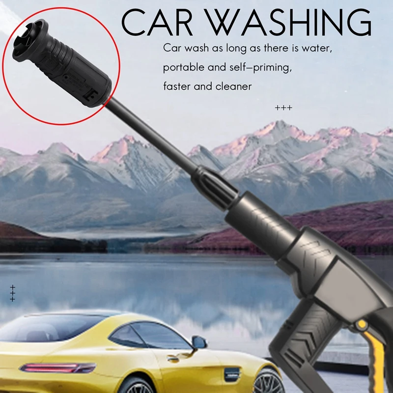 Auto Tool Adjustable High Pressure Washer Nozzle Tips,Variable Spray Pattern, 1/4Inch Quick Connect Plug,3000 Psi Car Washing