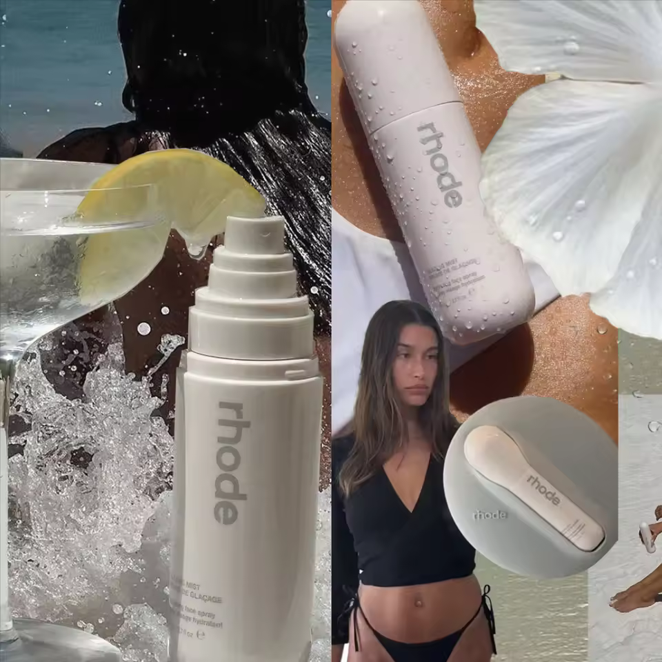 Rhode Glazing Milk Facial Mist & Skin Barrier Care