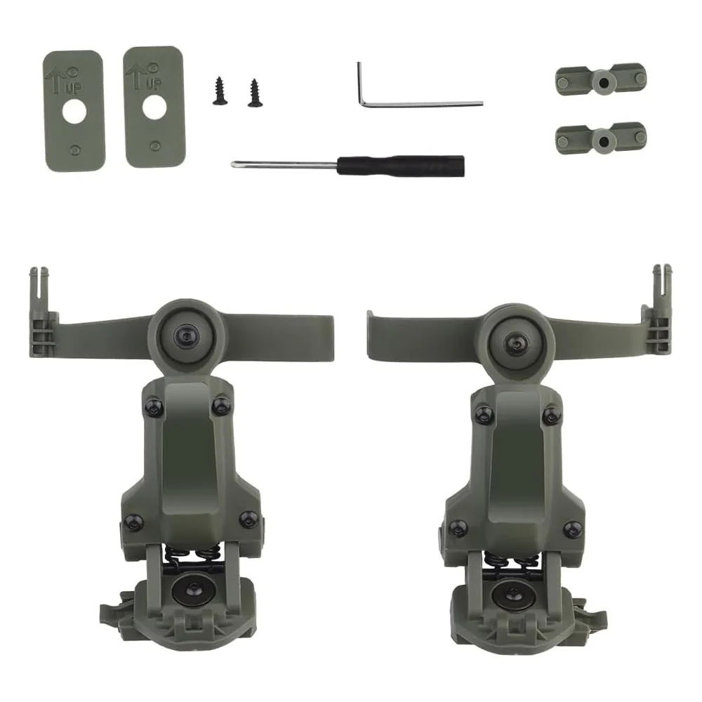 NEW Tactical Headset Rail Adapter for OPS Core ARC/Team Wendy Rails Airsoft Shooting Hunting Headphone Accessories Headset Mount