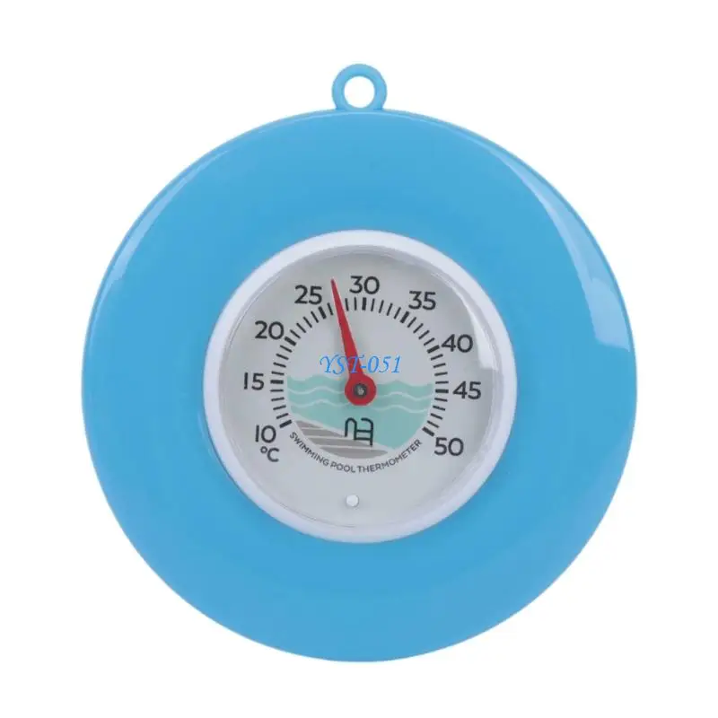 E15A Round Floating Water Temperature Reader for Pool Routines and Bath Viewing with Clear Number