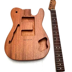 New brand project electric guitar kit with mahogany body